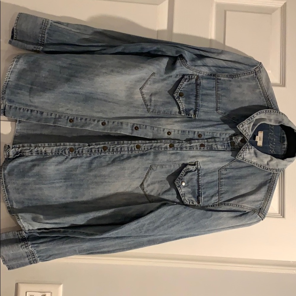 Madewell denim shirt